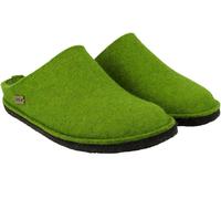Haflinger Hausschuhe "Flair Soft" grün, Gr. 46