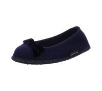 Haflinger - Women's Fiocco - Hüttenschuhe, Gr. 38, blau (Mittelblau)