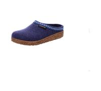 Haflinger Hausschuhe für Damen, blau, Gr. 39 EU