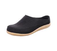 HAFLINGER Unisex-Erwachsene Blizzard Credo Pantoffeln, Schwarz (Schwarz 03), 40 EU
