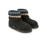 Haflinger Paul Unisex Hüttenschuhe graphit, Gr. 46