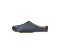 Haflinger Hausschuhe Leder Mittelblau - 39