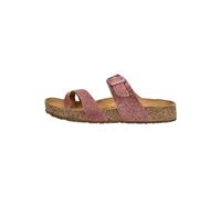 Zehentrenner HAFLINGER "Haflinger Hausschuhe Leder", Herren, Gr. 38, rosa, Leder, Schuhe Zehentrenner (28504150-38) rosa