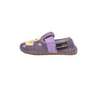 Haflinger Hausschuhe Wolle Aubergine - 23