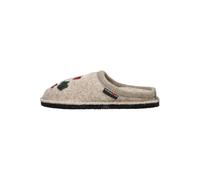 Hausschuh HAFLINGER "Haflinger Hausschuhe Wolle", Herren, Gr. 44, beige, Textil, casual, Schuhe (59492451-44) beige