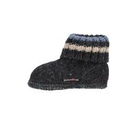 Haflinger - Kids Paul - Hüttenschuhe, Gr. 24, grau (Graphit)