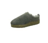Haflinger - Haussschuh (geschlossen) flach bis 25mm anthrazit - Gr. - 40