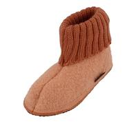 HAFLINGER Hüttenschuh Karl Filzpantoffel mit Kragen Hausschuh