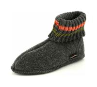 Haflinger Hüttenschuh Paul für Kinder, grau, Größe 46 EU