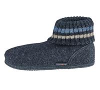 Haflinger Hüttenschuhe 'Paul' graphit, Gr. 40