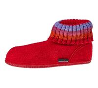 Haflinger Hüttenschuhe 'Paul' rot, Gr. 39