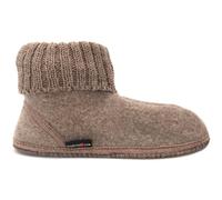Haflinger - Karl - Unisex Hüttenschuhe aus Schurwolle - Beigemeliert, Gr. 42