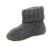 HAFLINGER Everest Karlo Filzpantoffeln im schlichten Design Grau (Anthrazit 04), Gr. 43