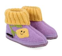 Haflinger - Kid's Hüttenschuh Zitrone - Hüttenschuhe, Gr. 26, lila (Orchid)