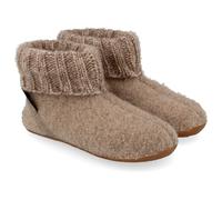 Haflinger - Kid's Karlo - Hüttenschuhe, Gr. 30, braun (BeigeMelange)