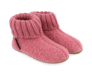 Haflinger - Kid's Karlo - Hüttenschuhe, Gr. 32, rosa (HeatherRose)