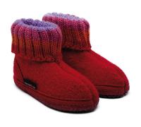 Haflinger - Kids Paul - Hüttenschuhe, Gr. 22, rot (BrickRed)