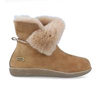 HAFLINGER Lammfell Leder Hausschuhe Lemmi Unisex Stiefel Beige (Beigemeliert Öko 46), Gr 46