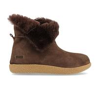 HAFLINGER Lammfell Leder Hausschuhe Lemmi Unisex Stiefel Braun (Kaffee 65), Gr 40