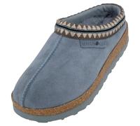 HAFLINGER Lammfellclog Lakota Filzpantoffel Hausschuh unisex blau (2426 Flint Stone), Gr 42