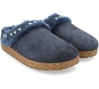 HAFLINGER Lammfellclog Shetland, Mittelblau, 45