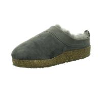 Haflinger Lammfellclog Snowbird 713015-4 anthrazit Lammfell für Damen, schwarz, Größe 39 EU
