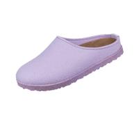 Haflinger Manhatten Clog 391001-126 flieder Filz für Damen, lila, Größe 40 EU
