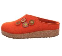 Haflinger Damen Pantoffel in Orange, Größe 41