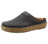 HAFLINGER Neo Travel Eleganter Clog aus Leder mit Gummisohle und Kork Fußbett Braun (Braun 730), Gr. 44