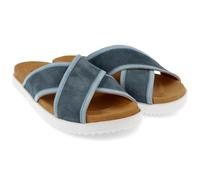 Haflinger - Women's Summer Slides Palma - Sandalen, Gr. 40, blau (Jeans)