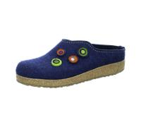 Haflinger Pantolette für Damen, blau, Größe 35 EU