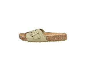 Haflinger Pantoletten Leder Beige - 42
