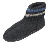 Haflinger - Paul - Unisex Hüttenschuhe - graphit, Gr. 43