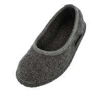Haflinger Slipper Marina 621306-4 anthrazit Wolle für Damen, grau, Gr. 42 EU