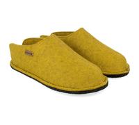 Haflinger - Smily - Hüttenschuhe, Gr. 45, gelb (Curry)