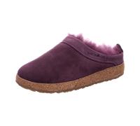 Haflinger Snowbird 713015-5 Anthrazit - Hüttenschuh - Haus - hüttenschuhe Damen Hausschuhe, Mehrfarbig, leder für Damen, lila, Größe 39 EU