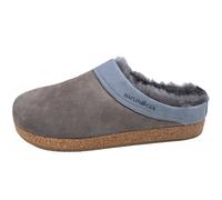 Haflinger Hausschuhe Snowbird Lammfellclog grau Damen Größe 46