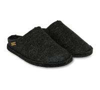 Haflinger Flair Soft Unisex Hauspantoffeln graphit, Gr. 49