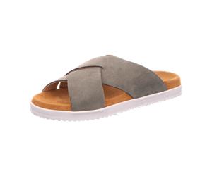 Haflinger Summer Slides Sienna 866008 0 1775 khaki Nubuk für Damen, beige, Größe 41 EU