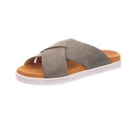 Haflinger Summer Slides Sienna 866008 0 1775 khaki Nubuk für Damen, beige, Größe 42 EU