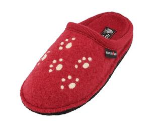 HAFLINGER Tiermotiv Walkstoff Pantoffel Hausschuh Unisex