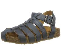 Haflinger Unisex-Kinder Pepe Römersandalen, Blau (Bali 835), 25 EU