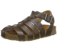 Haflinger Unisex-Kinder Pepe Römersandalen, Braun (Dunkelbraun 748), 25 EU