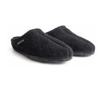 Haflinger - Walktoffel Alaska - Hüttenschuhe, Gr. 39, schwarz/grau (Black)