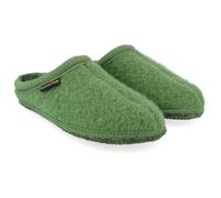 Haflinger - Walktoffel Alaska - Hüttenschuhe, Gr. 41, grün (Farn)