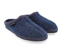 Haflinger - Walktoffel Alaska - Hüttenschuhe, Gr. 47, blau (Jeans)