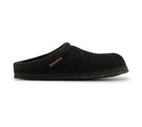 HAFLINGER Walktoffel Alaska Wolle Filzpantoffel Hausschuh Graphit, Gr. 49
