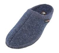 Haflinger - Walktoffel Alaska - Hüttenschuhe, Gr. 39, blau (Jeans)
