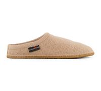 Haflinger - Walktoffel Striped - Hüttenschuhe, Gr. 36, beige (Almond)