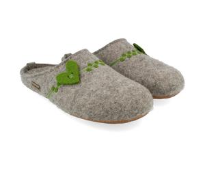 Haflinger - Women's Everest Coeur - Hüttenschuhe, Gr. 39, grau (Basalt)